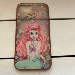 Mobile Case Cover Mermaid Ariel Clear for IPhone 7 Plus